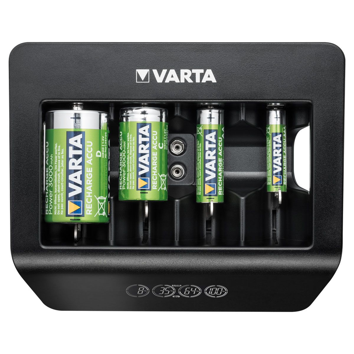 Varta Ladegerät LCD Universal Charger für verschiedene Akku Größen