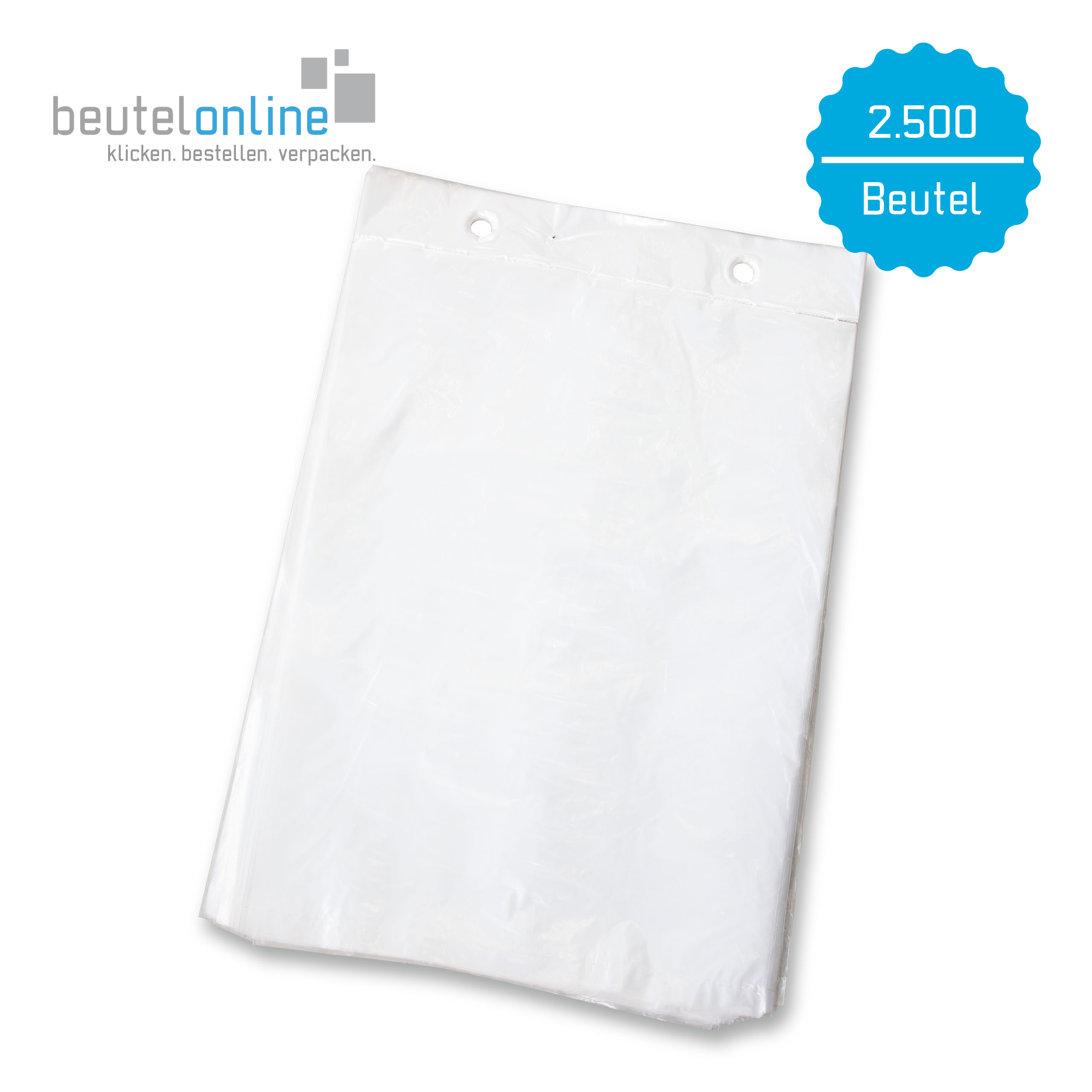 Ein transparenter Kunststoffbeutel der an der Oberkante geblockt und mit zwei Lochungen zum Aufhängen. Der Beutel wurde speziell für die hygienische Aufbewahrung und Präsentation von Lebensmitteln entwickelt. Die Abmessung beträgt Breite 240 mm Höhe 350 m