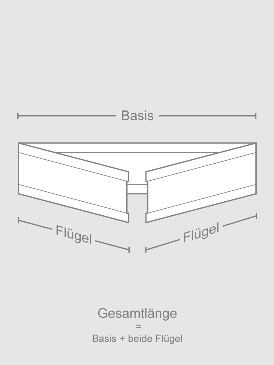 Skizzierung Clip aus Papier in U-Form zum Verschließen von Beutel, in der Farbe weiß und hat eine Länge von 40 mm.
