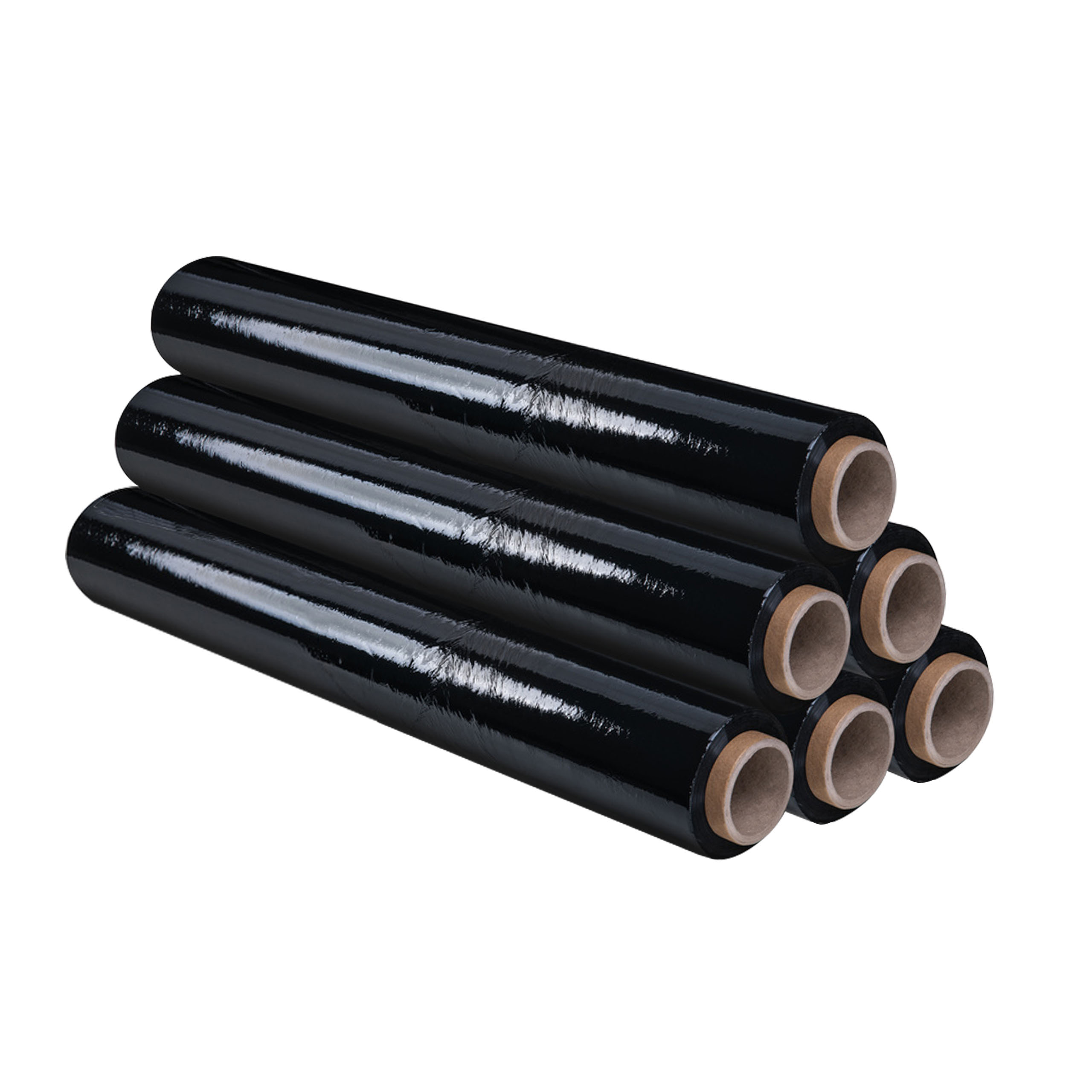Stretchfolie 500 mm x 285 m, 23 µ, schwarz, 3,30 kg