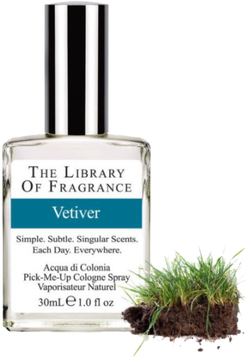 Library of Fragrance Vetiver ohne Hintergrund