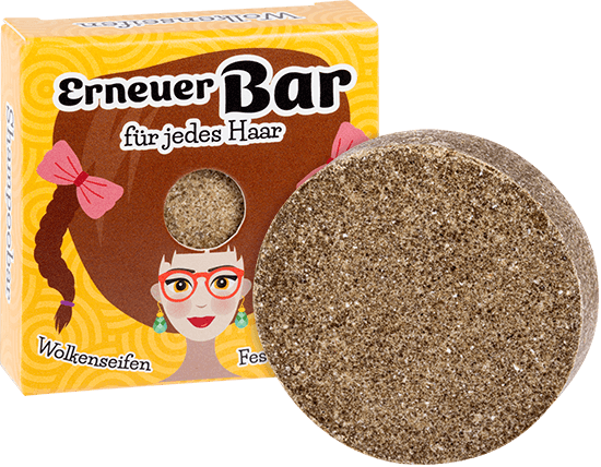 Wolkenseifen Festes Shampoo Erneuer-Bar ohne Hintergrund