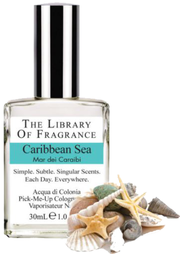 Library of Fragrance Caribbean Sea ohne Hintergrund