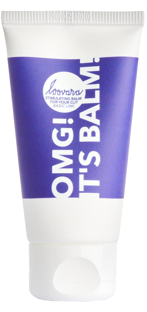 Loovara Orgasmusverstärker für Frauen OMG! Balm ohne Hintergrund