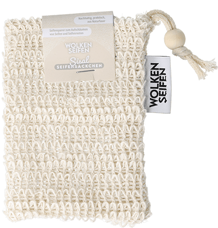 Sisal-Seifensäckchen Naturfarben ohne Hintergrund