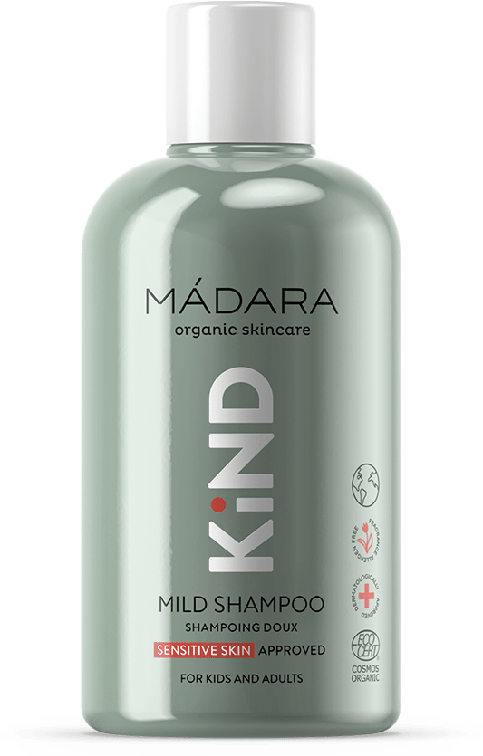 Madara KIND mildes Shampoo ohne Hintergrund
