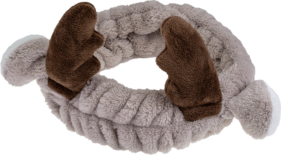 Make-Up-Haarband Rudolph Braun ohne Hintergrund