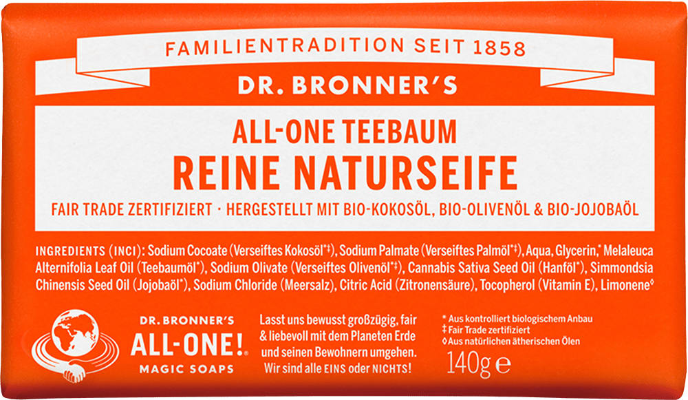 Dr. Bronner's Naturseife Teebaum