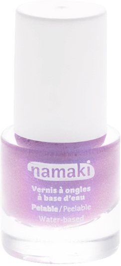 Namaki Bio-Kindernagellack auf Wasserbasis Violett 07 ohne Hintergrund