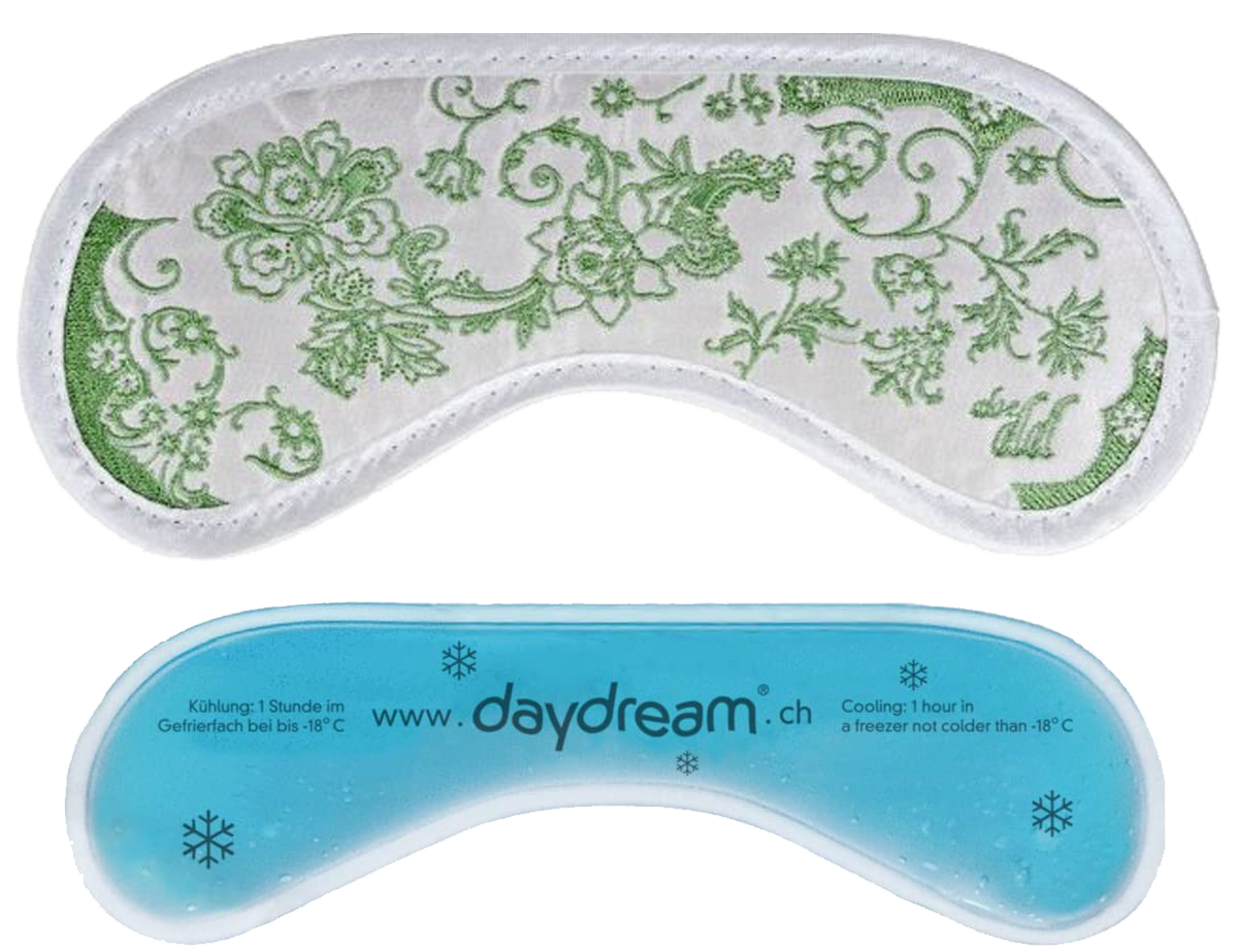 Daydream Schlafmaske Garden White ohne Hintergrund