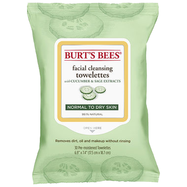 Burt's Bees Gesichtsreinigungstücher Cucumber