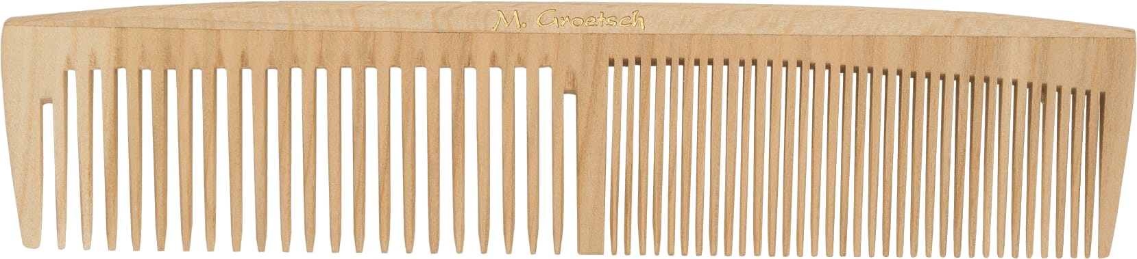 Frisierkamm grob/fein 16 cm ohne Hintergrund