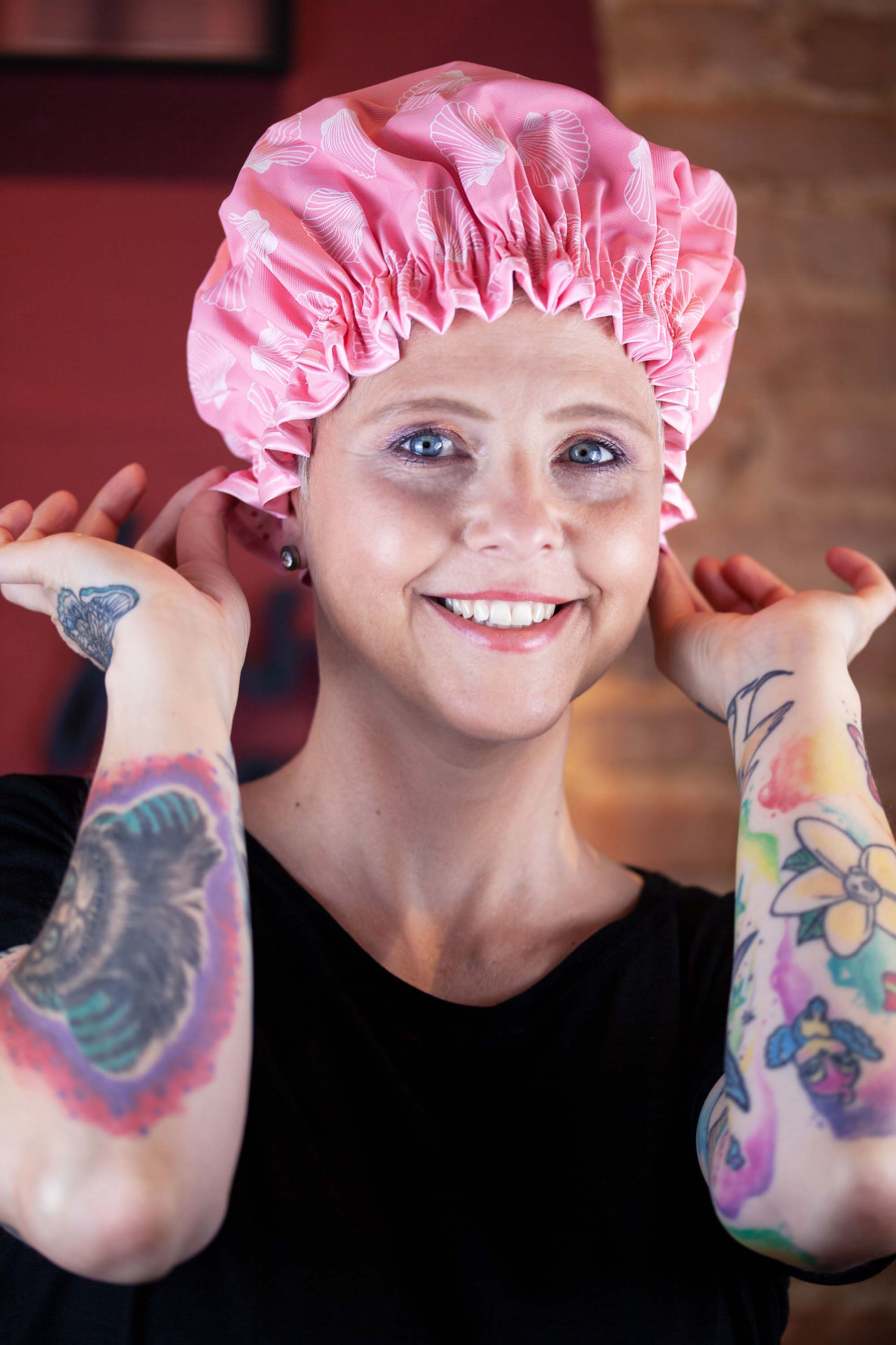 The Vintage Cosmetic Company Showercap Muschel
