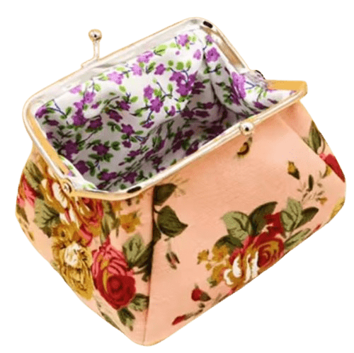 Mini-Rosenclutch Rosa