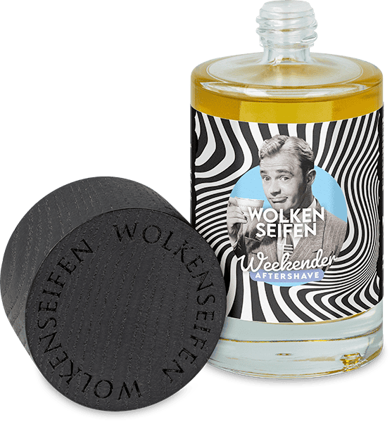 Wolkenseifen Aftershave Weekender ohne Hintergrund