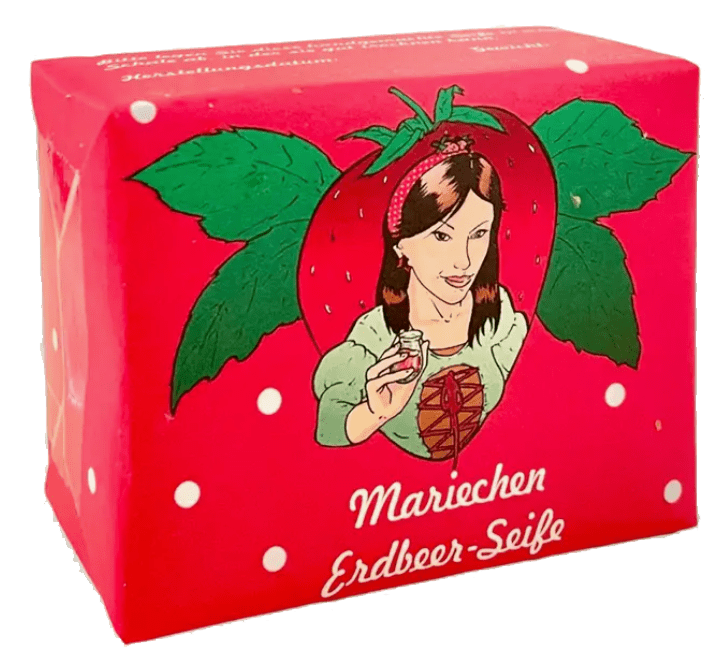 1000%1 Seife Mariechen Erdbeereseife ohne Hintergrund