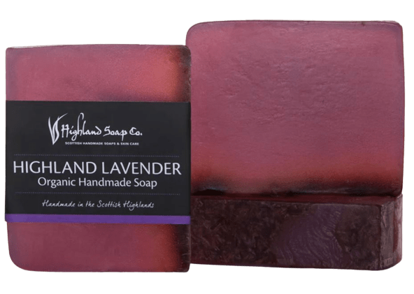 Highland Soaps Lavendelseife ohne Hintergrund