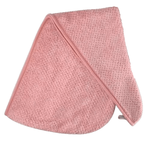 Mikrofaser Turban Rosa