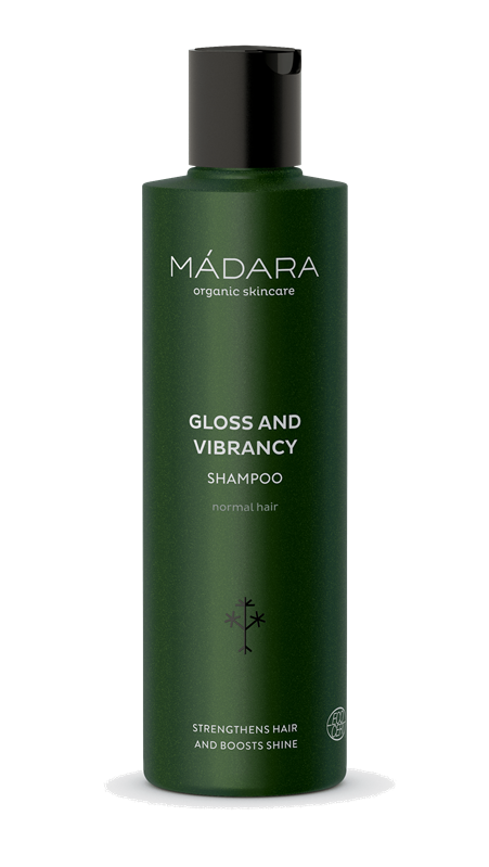 Madara Gloss and Vibrancy Shampoo ohne Hintergrund