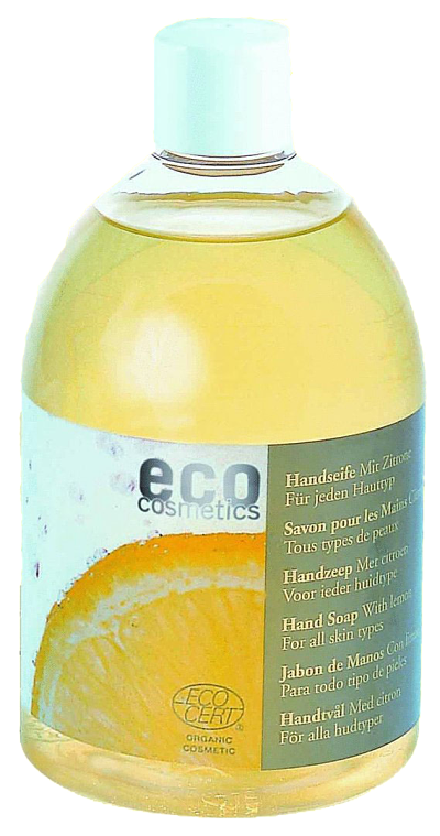 Eco Bio Handseife mit Zitrone ohne Hintergrund