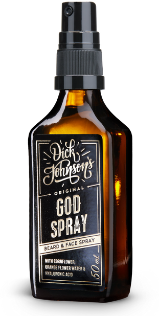 Dick Johnson God Spray ohne Hintergrund