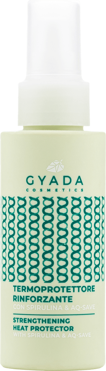 Gyada Cosmetics Hitzeschutzspray mit Spirulina ohne Hintergrund