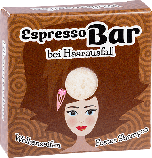Festes Shampoo Espresso-Bar