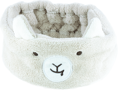 Make-Up-Haarband Kuscheltier ohne Hintergrund