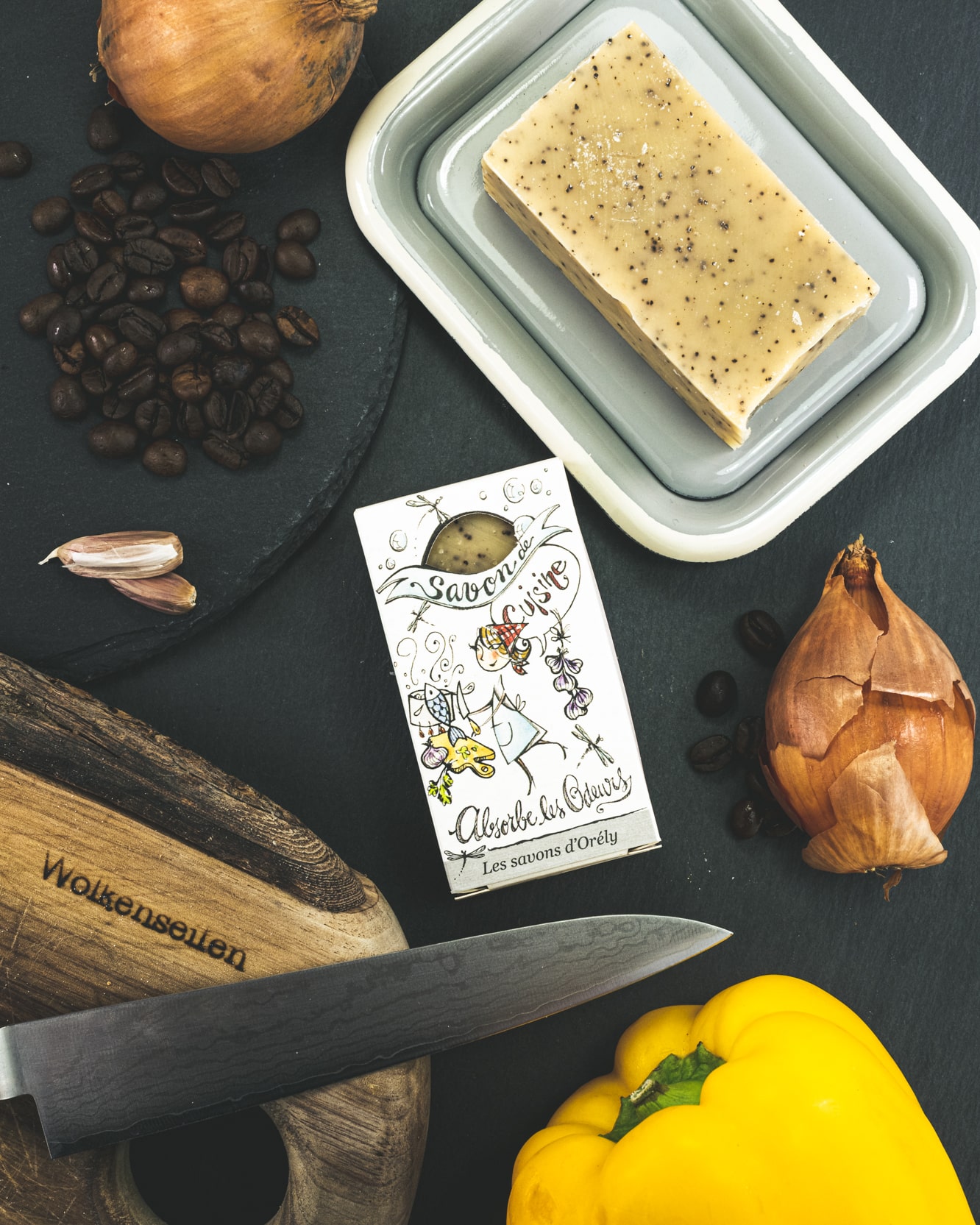 Les Savons d'Orély Kaffeeseife für die Küche
