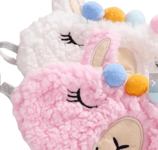 Schlafmaske Drama-Lama Creme