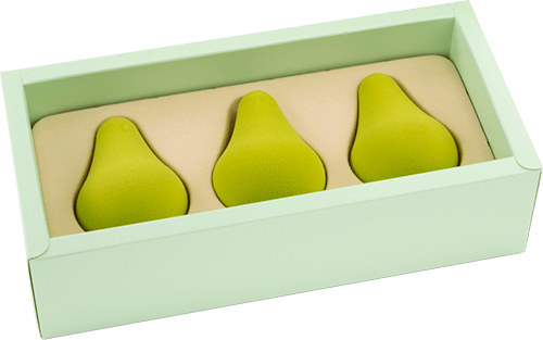 Make-Up-Eier Früchte Avocado