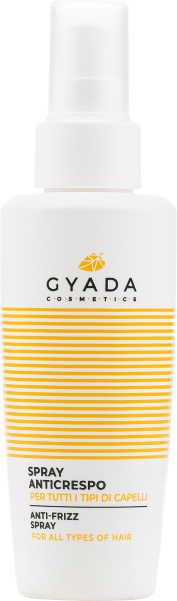 Gyada Cosmetics Anti-Frizz-Spray ohne Hintergrund