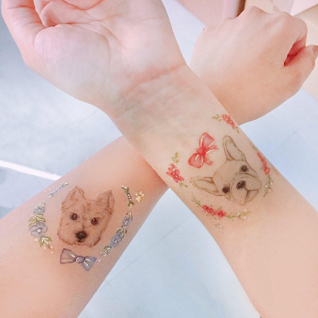 Paperself Tattoo Puppy Love