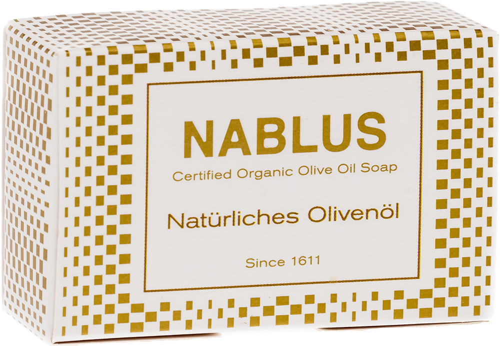 Olivenölseife Natürliches Olivenöl in Verpackung