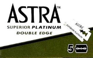 Astra - Superior Platinum Rasierklingen ohne Hintergrund