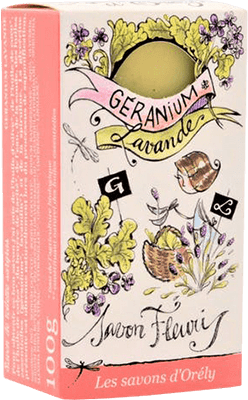 Les Savons d'Orély Bio-Geranium-Lavendel-Seife