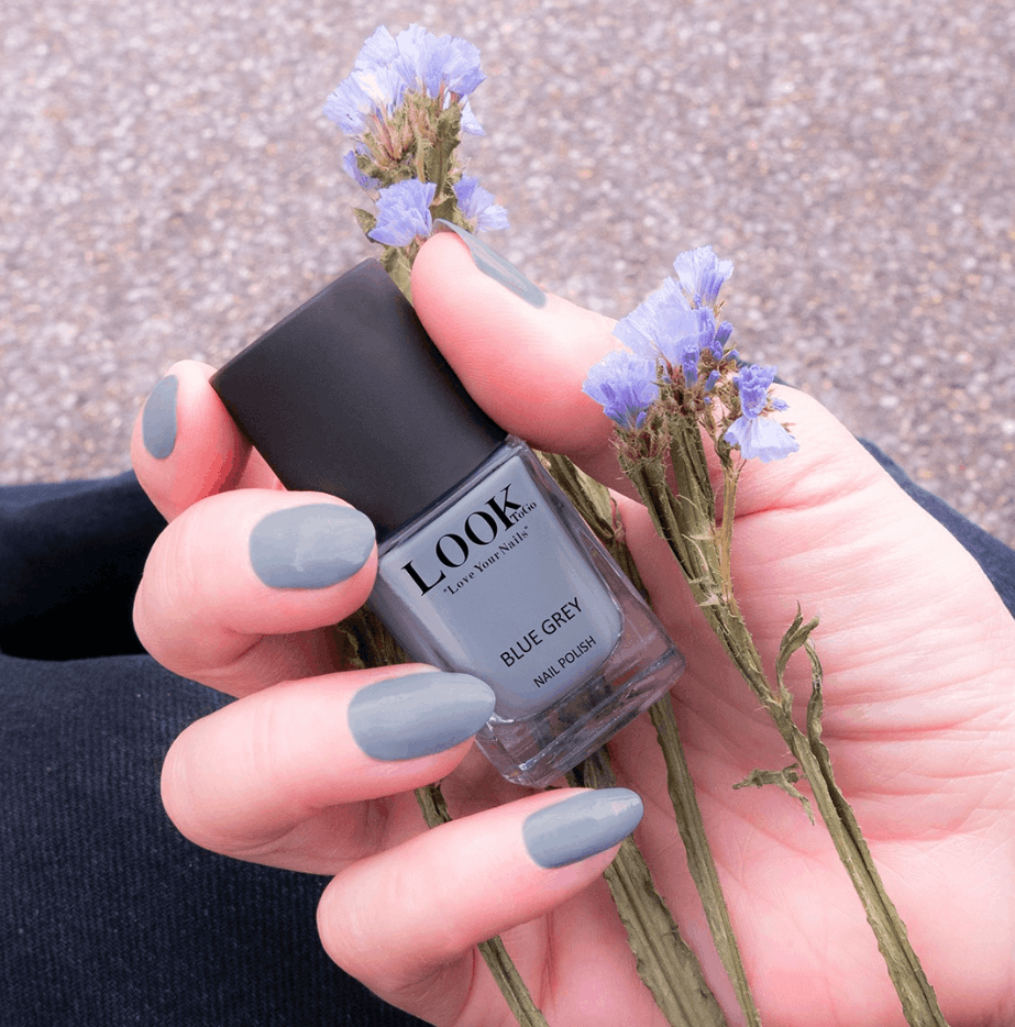 Nagellack Blue Grey