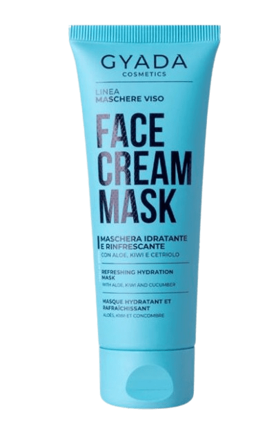Gyada Cosmetics Feuchtigkeitsspendende & Regenerierende Gesichtsmaske ohne Hintergrund