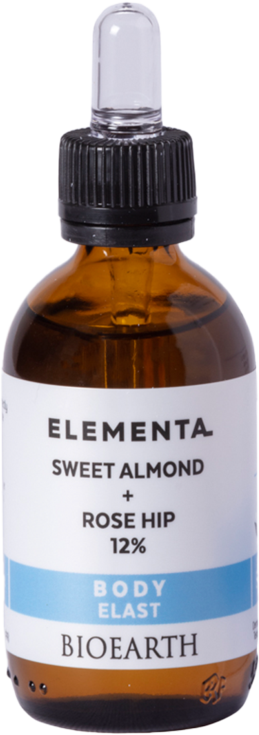 Bioearth ELEMENTA Body Süßmandel + Wildrose 12% ohne Hintergrund