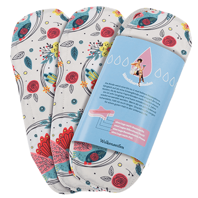 3 Binden small bunte Vögel