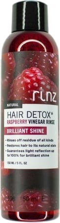 RINZ Saure Detox-Haarspülung Himbeeressig ohne Hintergrund