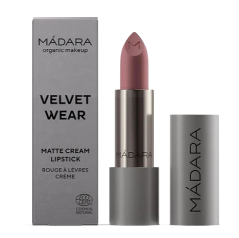 Madara Matt-Cremiger Lippenstift Velvet Wear Cool Nude ohne Hintergrund