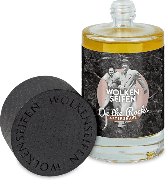 Wolkenseifen Aftershave On the Rocks ohne Hintergrund