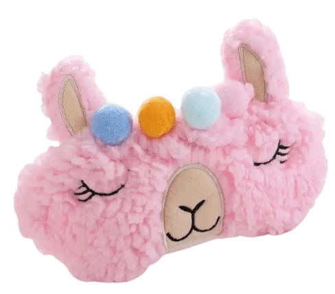 Schlafmaske Drama-Lama Creme