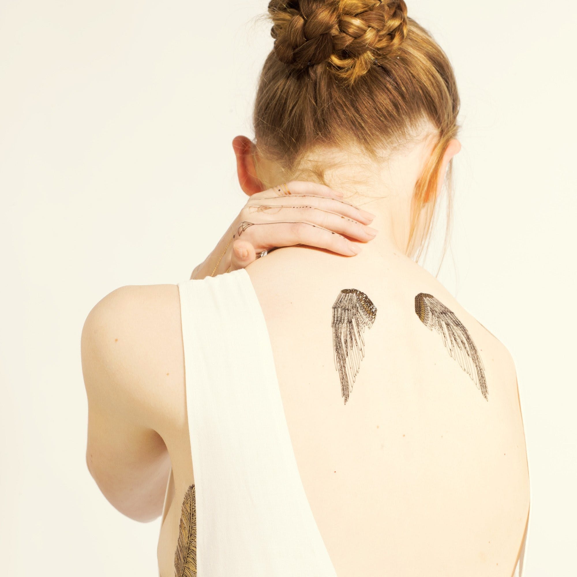 Paperself Tattoo Wings