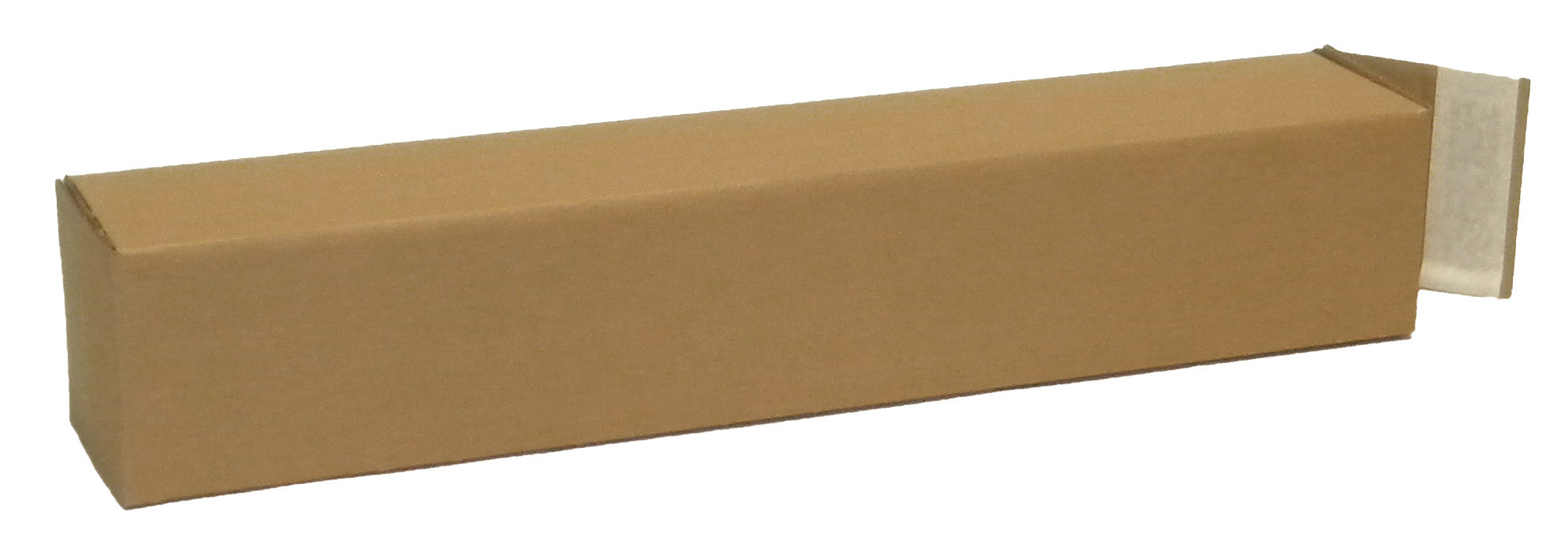 Quattropack mit SK-Verschluss, braun, Qual. 1.20, DIN A1 | 108 x 108 x 610 mm (L x B x H) Innenmaß | VE = 50 Stk.