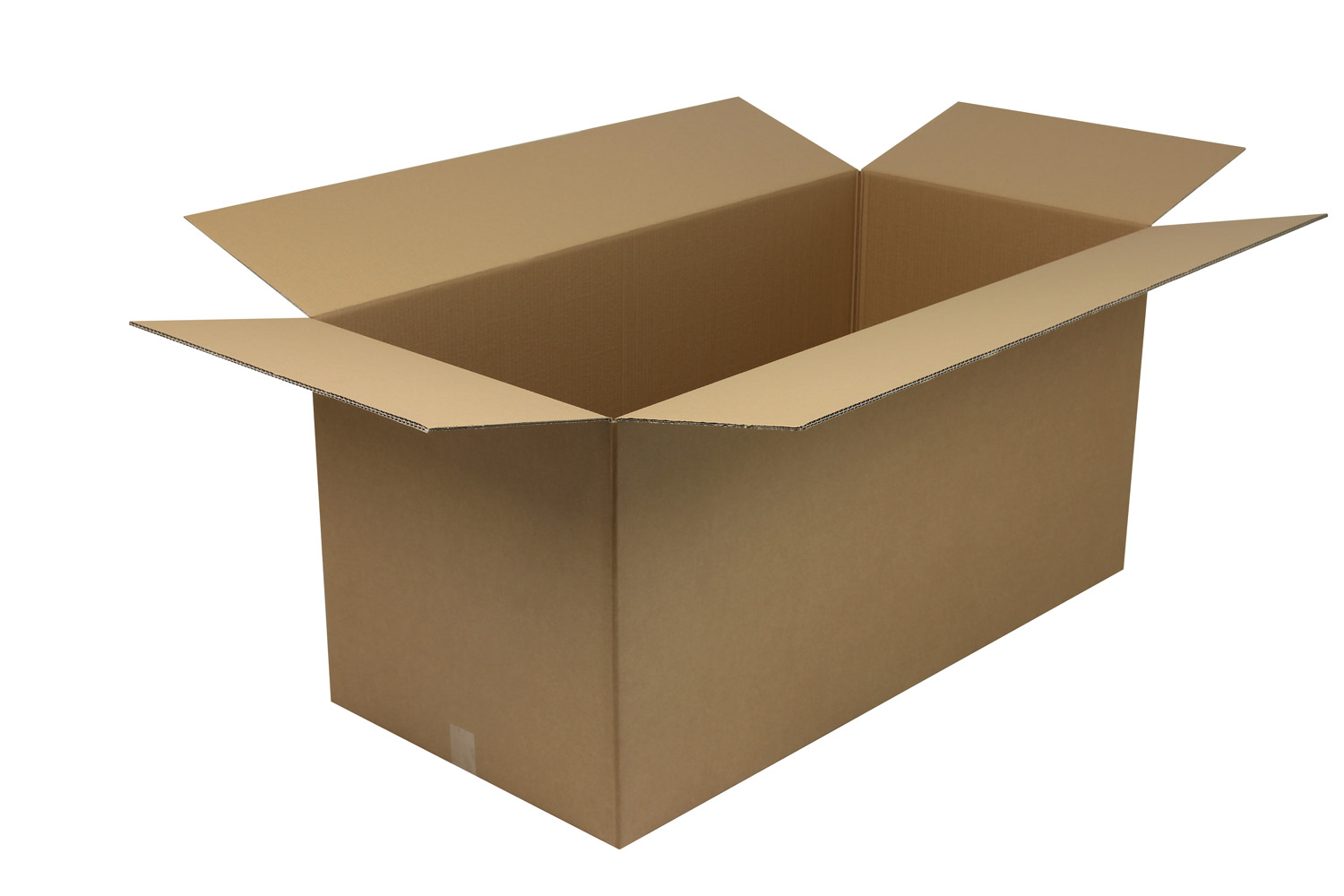 Wellpapp-Faltkarton 2-wellig, braun, Qual. 2.30 | 1200 x 570 x 570 mm (L x B x H) Innenmaß | VE = 10 Stk.