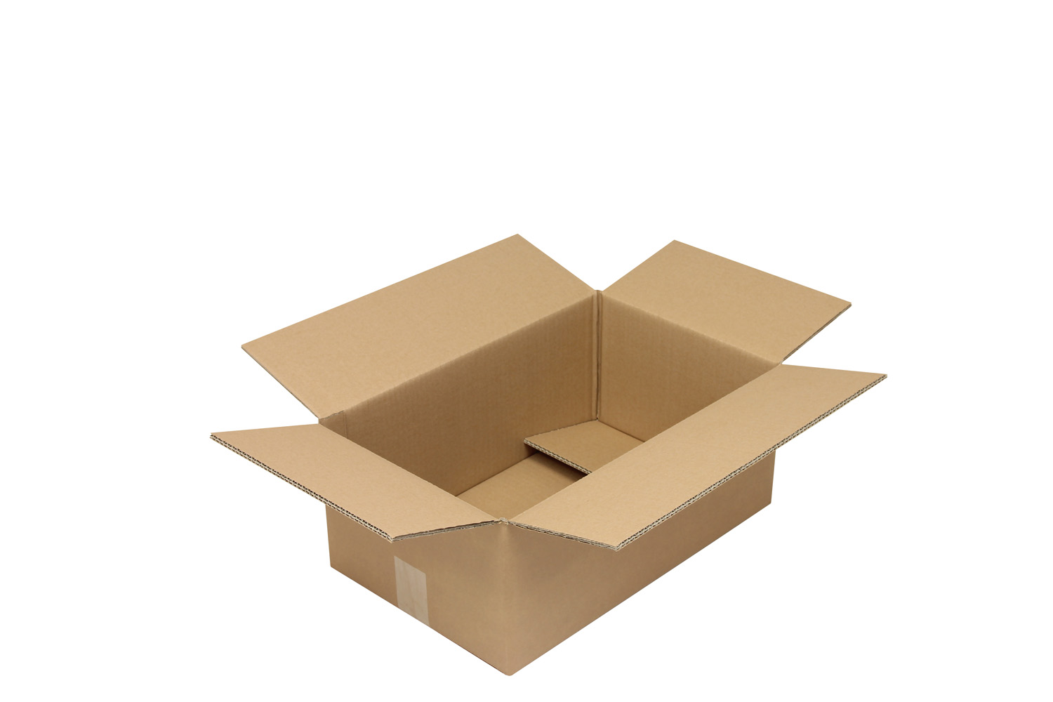 Wellpapp-Faltkarton 2-wellig, braun, Qual. 2.30 | 450 x 280 x 180 mm (L x B x H) Innenmaß | VE = 20 Stk.