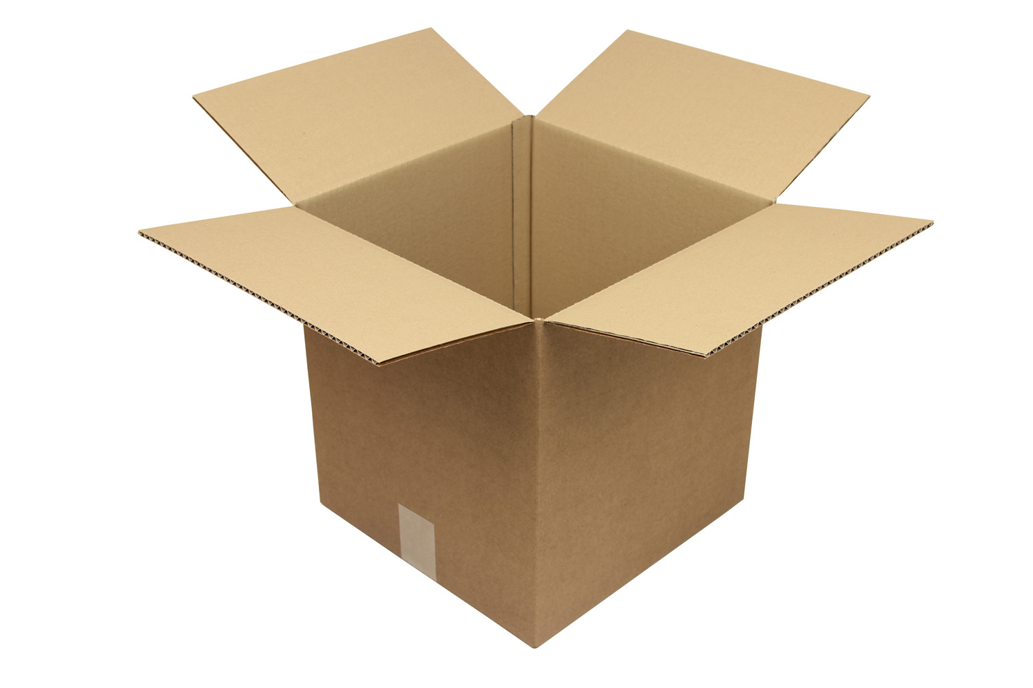 Wellpapp-Faltkarton 1-wellig, braun, Qual. 1.40 | 305 x 305 x 330 mm (L x B x H) Innenmaß | VE = 25 Stk.