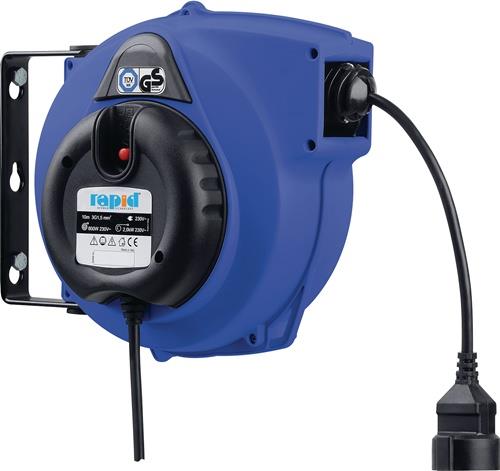 Kabelaufroller H 05 VV-F3G Kabel-L.10m autom.Schutzart IP 24 || VE = 1 ST
